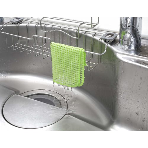 Sanko Bikkuri Fresh Pet Dishwasher, Removes Dirt with Just Water, Slime Remover, Mesh, 20x20cm, Made in Japan, BH-24
