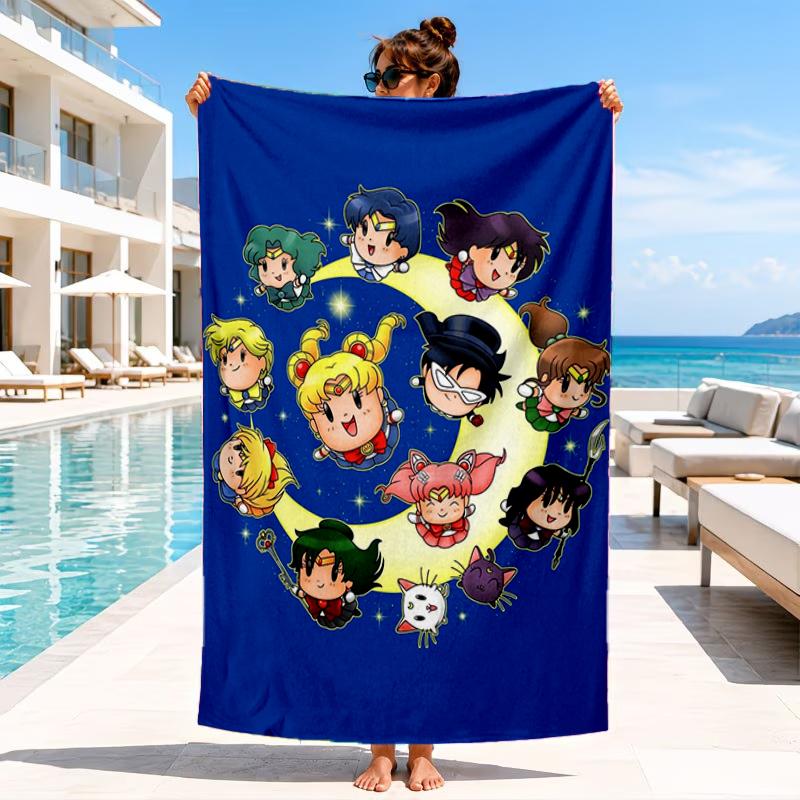 Moonlit Dance Of Love Beach Towel, Microfiber Beach Towel, Perfect For Pool, Beach, Travel, Home Decor Beach Party Fan gifts