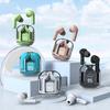 Беспроводные Bluetooth 5.3 наушники Air31 с цифровым дисплеем, прозрачный кейс, для спорта и игр.