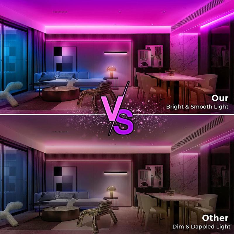 Светодиодные ленты 24 В для комнаты, синхронизация с музыкой, RGB светодиодная лента 10 м 20 м 30 м 40 м, гибкая лента для декора комнаты, спальни, подсветки телевизора