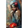 Dreamy Woman Beauty and Animals Flower 5D DIY Large Diamond Painting New 2025 Cross Embroidery Mosaic Diamond Embroidery Sales