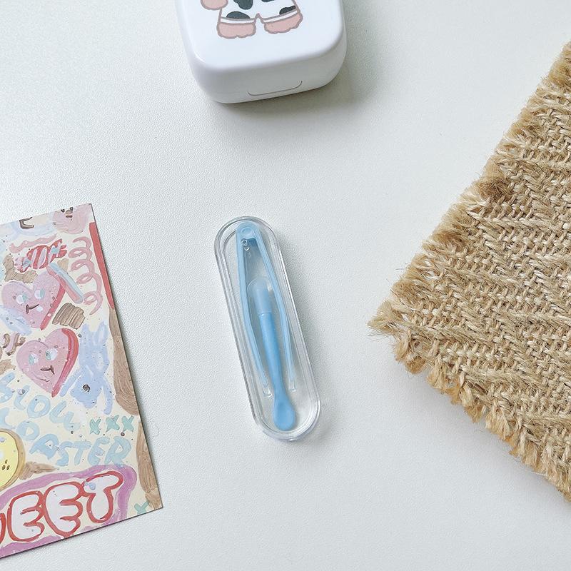 Новые многоцветные пинцеты для контактных линз и присоски для специальных зажимов, инструмент для удаления контактных линз