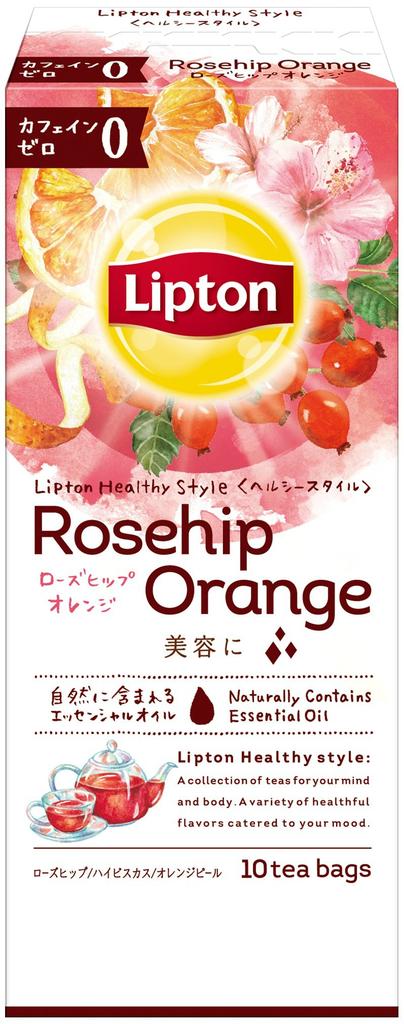 Чай Lipton Healthy Style с шиповником и апельсином, пакетики 10 x 6
