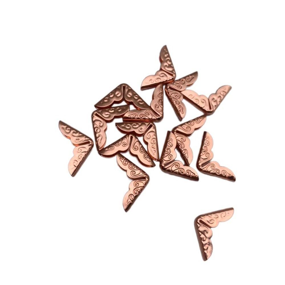 50 шт. DIY протектор для уголков книг винтажные угловые скобы для книг протектор для скрапбукинга дома