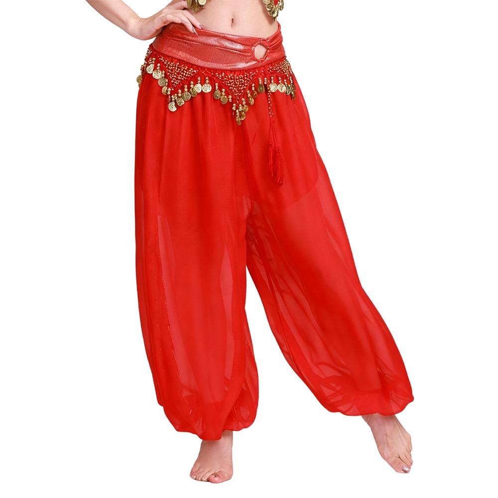 Sequin Belly Dance Pants Tassel Bloomers Fashion Loose Pants  Dance