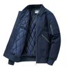 Мужская куртка из чистого хлопка Flight Cotton-steaded, свободная верхняя одежда на осень и зиму, американский ретро-оборудование, бейсбольный воротник, утолщенная хлопковая одежда