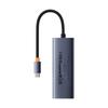 Хаб-разветвитель 5-в-1 USB-C на HDMI, USB-A, USB-C PD 4K - Серый