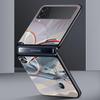 Чехол для телефона Z Flip 4 для Samsung Galaxy Z Flip 3 5G ZFlip3 Flip3 zflip Flip4, черный жесткий чехол для ПК, чехол для самолета с картой мира, дорожный чехол
