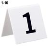 1 - 10 Нумерация столов Номер стола Легко чистить Акриловый настольный тент-табличка