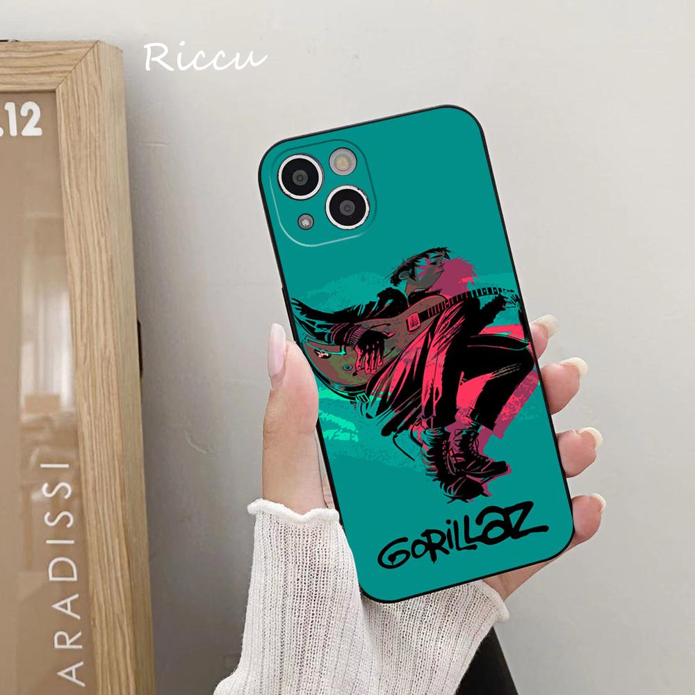 Gorillaz The Now Now Animal Phone Case For IPhone 17 air 17pro 16pro 15pro 14promax 12 Pro 15Plus 13promax Covers Silicone cases