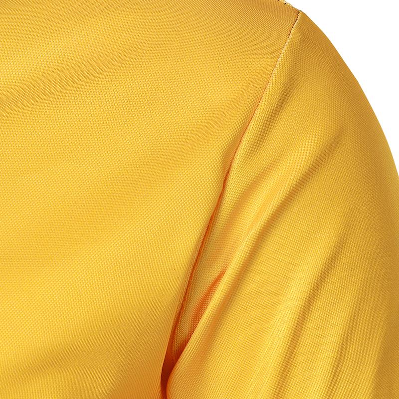 Летняя мужская повседневная рубашка поло с коротким рукавом в деловом стиле, мужская спортивная рубашка поло для гольфа с лацканами, 100% полиэстер