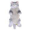 Sunlemon Кошка на коленях, спящая крепко - Скумбрия Сабле - 21 x 14 x 47 см - Плюшевая игрушка - Милое животное - Кошка - P-8222