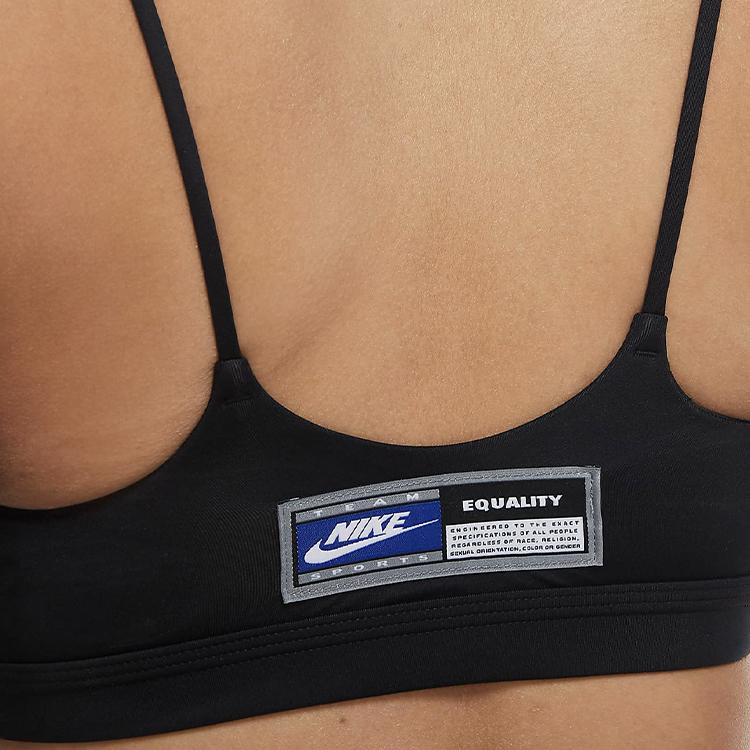 Nike Indy Comfortable Low-Intensity Support Sports Bra Женское нижнее белье Черный CU7550-010