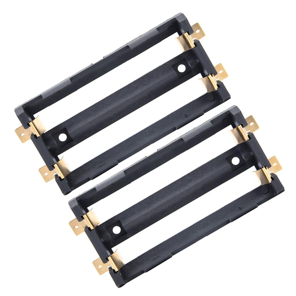 2Pcs 2 Batteries Holder Box Storage Case for SMD 18650 DIY Charging Power Supply