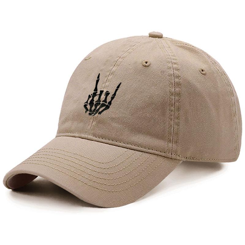 Бейсбольная кепка с вышивкой в ​​виде скелета, регулируемая бейсбольная кепка из мягкого хлопка унисекс для женщин, Прямая поставка