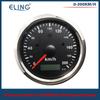ELING 85мм GPS Спидометр 0-125 миль/ч 0-160 миль/ч 0-200 миль/ч Одометр Левый Правый Дальний свет с Красной Желтой подсветкой для Автомобиля Грузовика RV