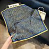 Luxury Paisley Square Scarf Women Print Satin Neckerchief Spring Hair Band Foulard Bandana Echarpe Tie Shawl Wraps