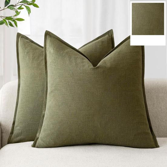 Наволочка Чистый цвет в стиле бохо с широкими полями для домашнего офиса, вечеринки, декора спальни