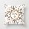 Home Bedroom Living Room Sofa Cushion Cover Decoration Sun Moon Mandala Series Pattern Printing Pillowcase