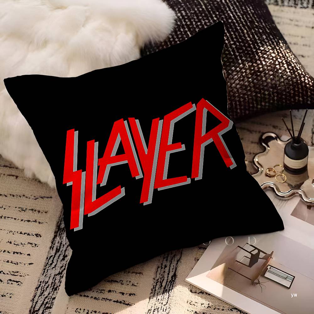 SSlayers Band Pillow Gift Home Office Decoration Bedroom Sofa Car Cushion Cover Case 45x45