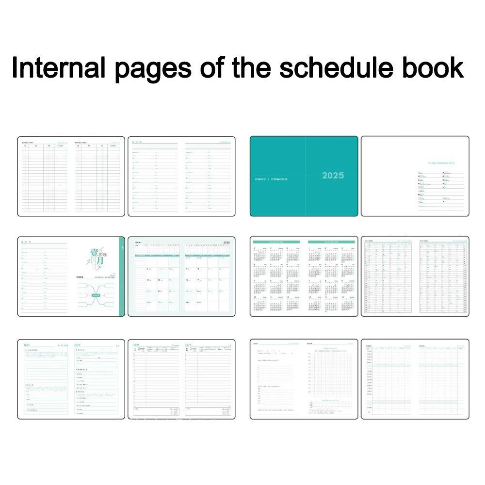 Ежедневное расписание Ежедневный план работы Книга для записи встреч Дневник Книга для подарков Блокнот