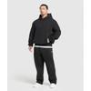 Gymshark Толстовка с капюшоном Heavyweight Black A2b3a Bb2j