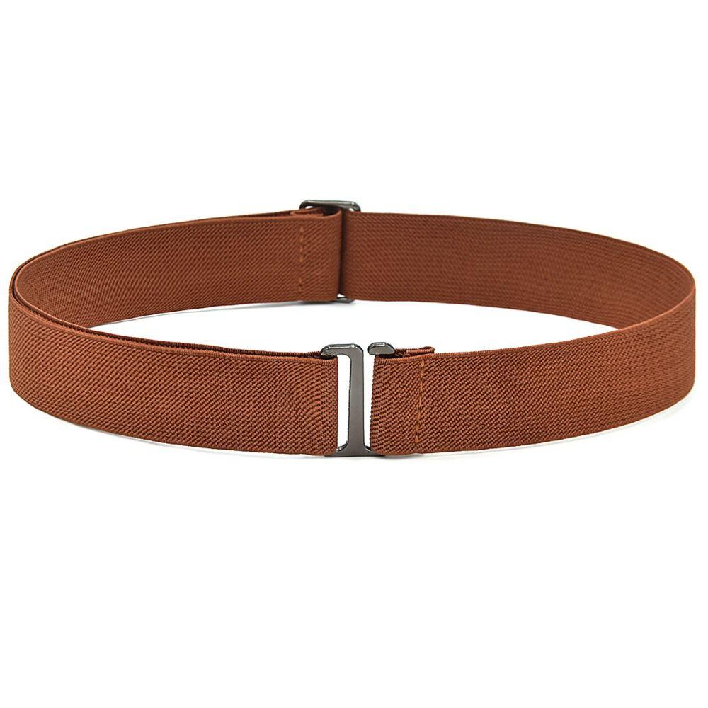 Invisible Lazy Belt Versatile Slim Elastic Band Fashion Adjustable Waist Belt  Women