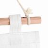 3Layer Design Hanging Storage Bag Cotton Linen Fabric Wardrobe Hanging Bag  Door Hanging