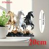 Elegant Bohemian Style Crystal Horse, 2D Flat Acrylic, Home Table Decoration, Suitable for Living Room, Office, Party, Christmas, Halloween