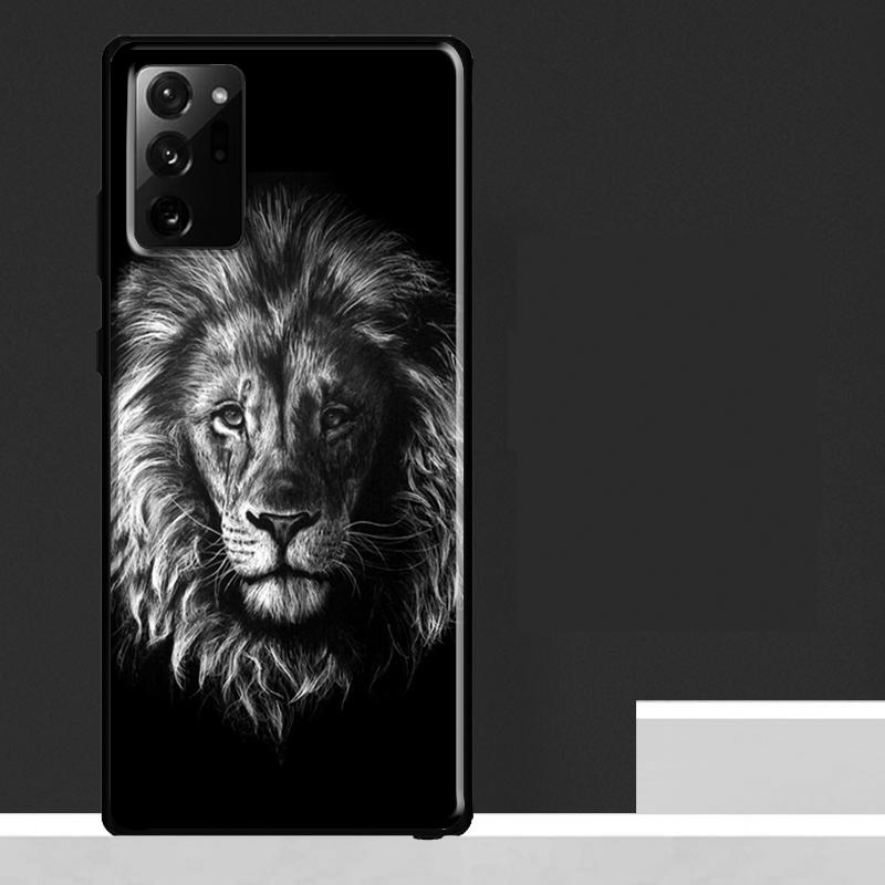 Чехол-животное Лев для Samsung Galaxy S25 S24 S23 Ultra S9 S10 S20 S21 S22 Plus S23 FE S25 FE Чехол для телефона
