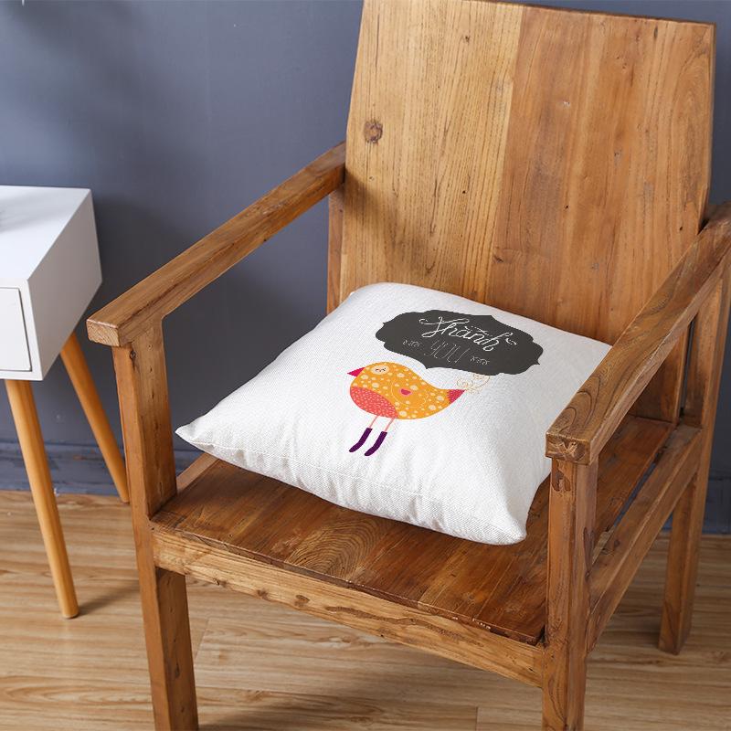 Новая наволочка на подушку с индейкой на День благодарения, полиэстер, скандинавская, наволочка на подушку, дом