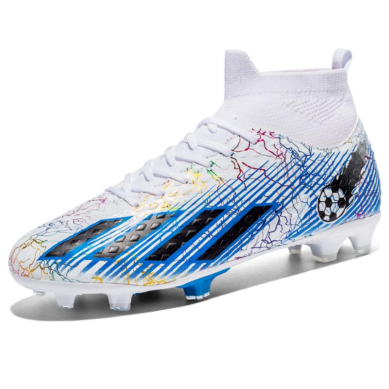 New Football Shoes Boys and Girls Youth Game Grass Spike Shoes Boys Broken Nails Sports Shoes Non-slip