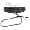 GMN07 Electric Guitar Pickup Black Double Rail 4 Core Cord Pickup for 6 String Guitar