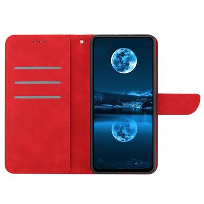 HT05 Чехол для Samsung Galaxy S24 FE Кожаный Магнитная застежка Кошелек Книжка Чехол для телефона