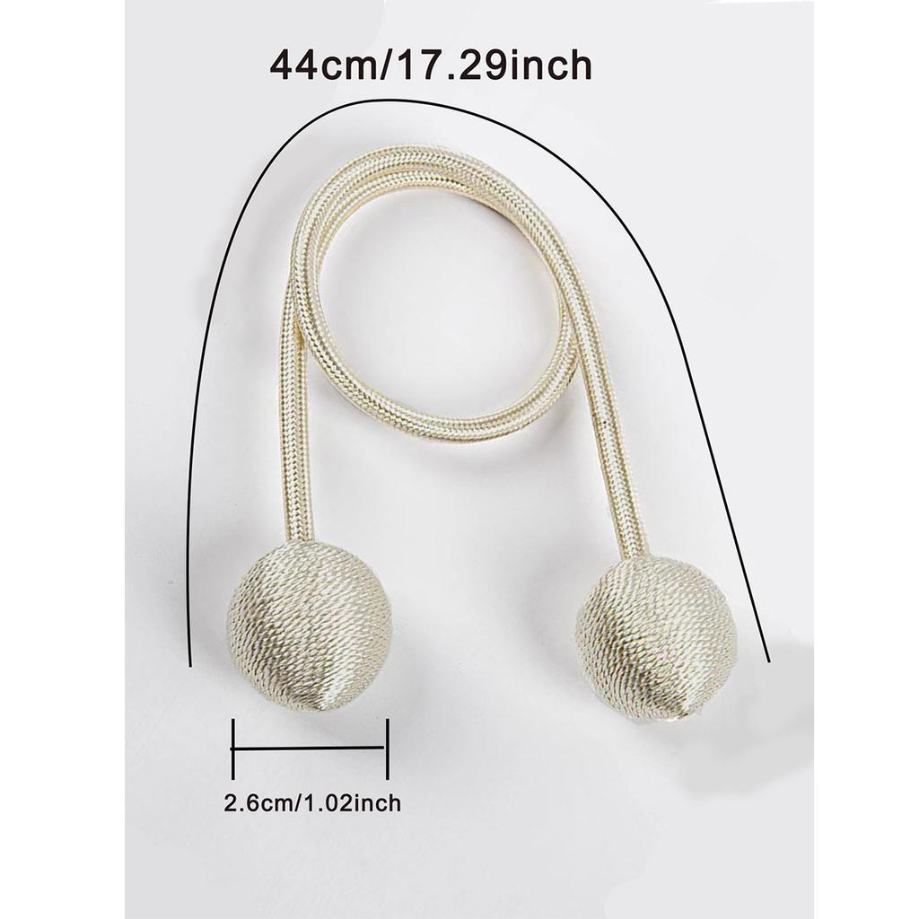 Плетеный Любой Формы Прочный Подхват для Штор Плюшевый Подхват Веревка 1/2 ШТ.