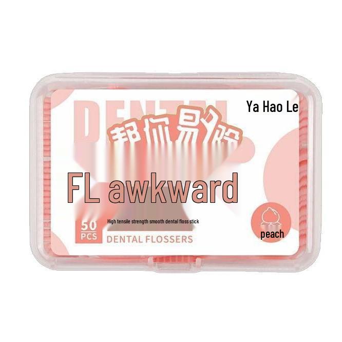 Ультратонкие зубные нити-пики со вкусом фруктов, семейная упаковка для отбеливания и детской гигиены полости рта