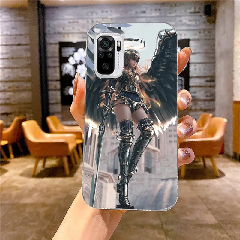 Чехол для телефона Ghost Knife для Xiaomi 12 11T 10 9 Redmi Note 11 10 10S Pro Redmi 9 9A 8 Прозрачный чехол для телефона