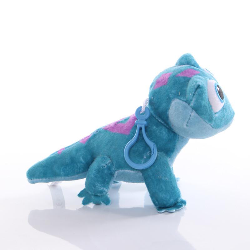 Cartoon Anna Elsa New Role Fire Spirit Salamander Doll Fire Lizard Small Kids Animal Plush Toy