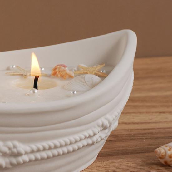 Силиконовая форма для свечи Nar с узором из пеньковой веревки, форма для смолы в виде чаши