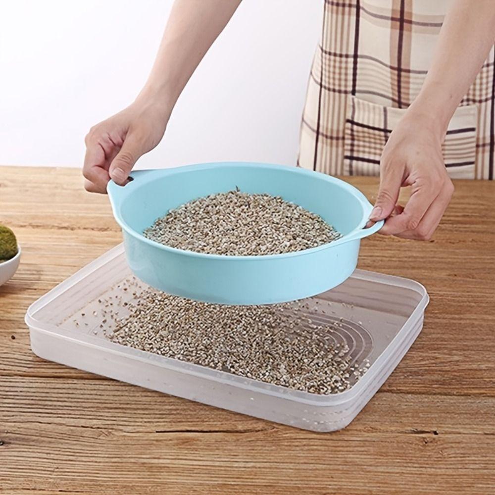 Круглая садовая сетчатая сковорода, многоцелевое сито, фильтр для компоста, инструмент для смешивания, фильтр-сетка для песка, для дома