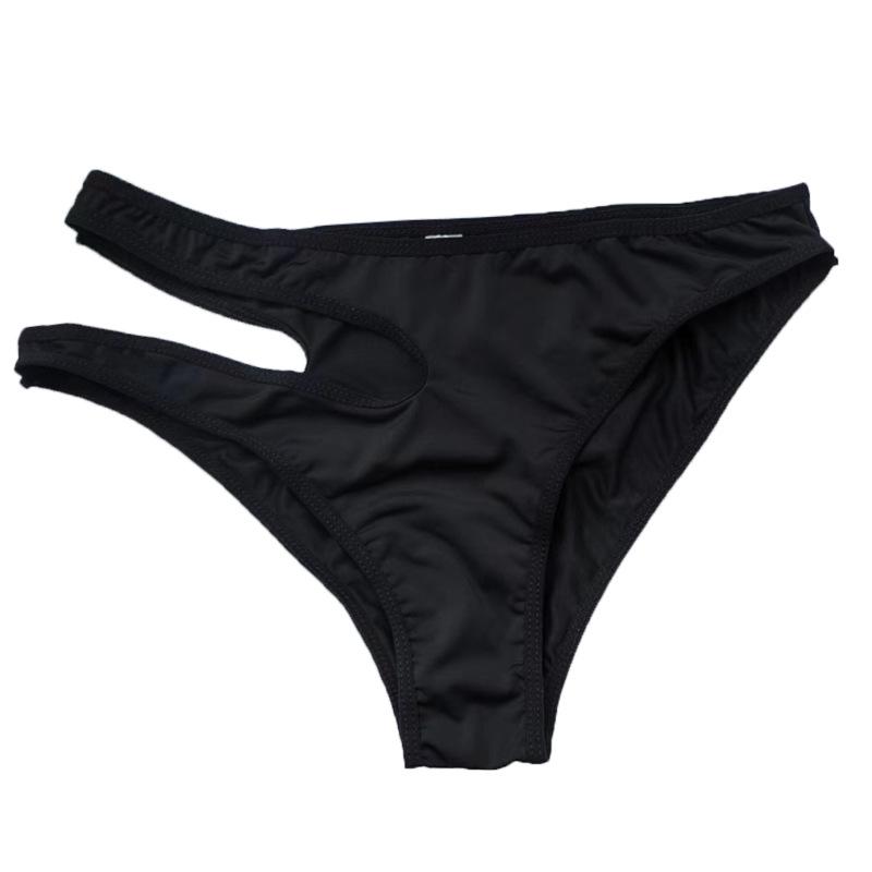 Sexy Bikini Panties with Hollowed Out Design, Seamless Buttocks Coverage Low Waist Triangle Women's Panties