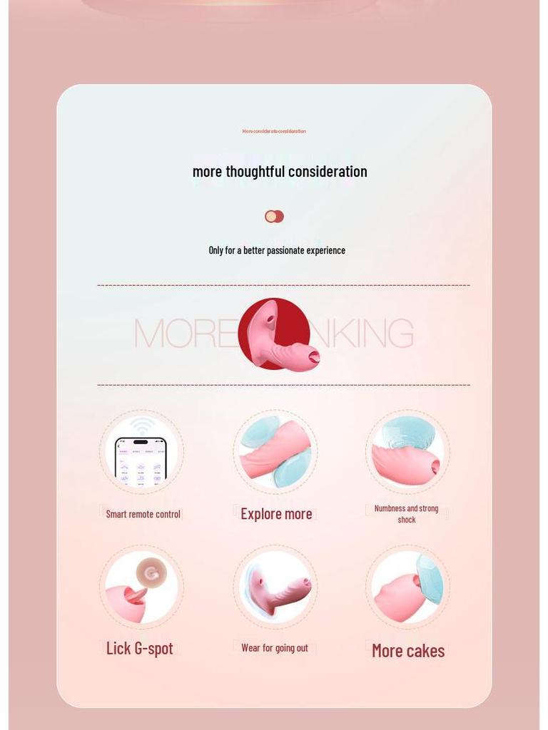 Трусики-бабочки с вибрацией, управляемые приложением PROMISE MAN для женщин - Сдержанное носимое удовольствие