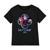 K-Pop Demon Hunters Childrens/Kids Huntrix Logo T-Shirt
