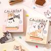 Cat Dog Series Desktop Calendar DIY Agenda Organizer 2026 3D Desk Calendar  Home Office Desk