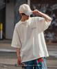 [IMPROVES] [SIDEWAYSTANCE] Short Sleeve Drip Logo Print T-Shirt