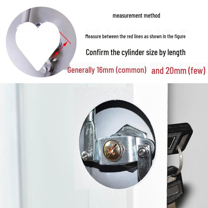 Universal Cabinet Connecting Rod Lock