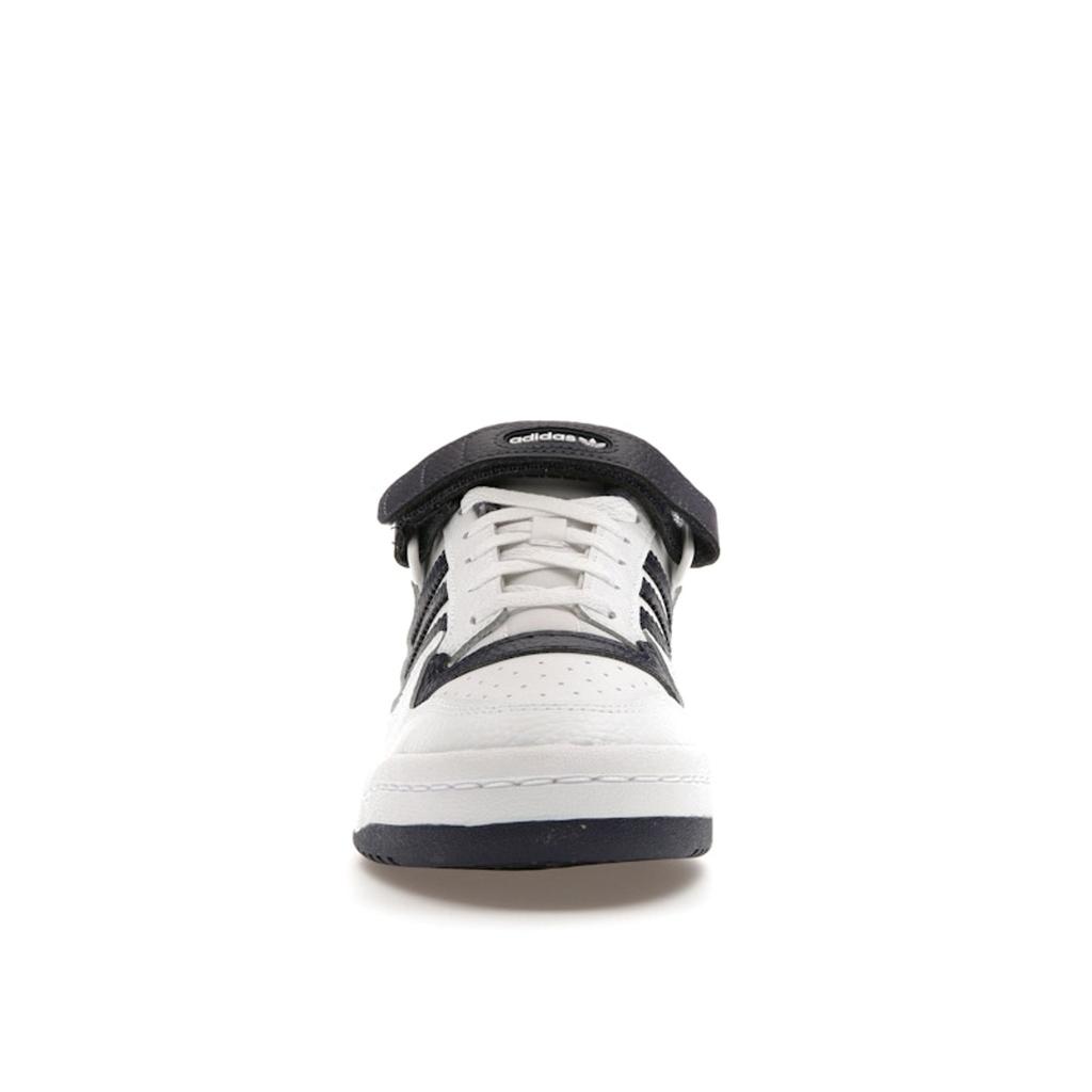 Adidas Forum Low White Shadow Темно-синие кроссовки унисекс Cloud-White GY5831