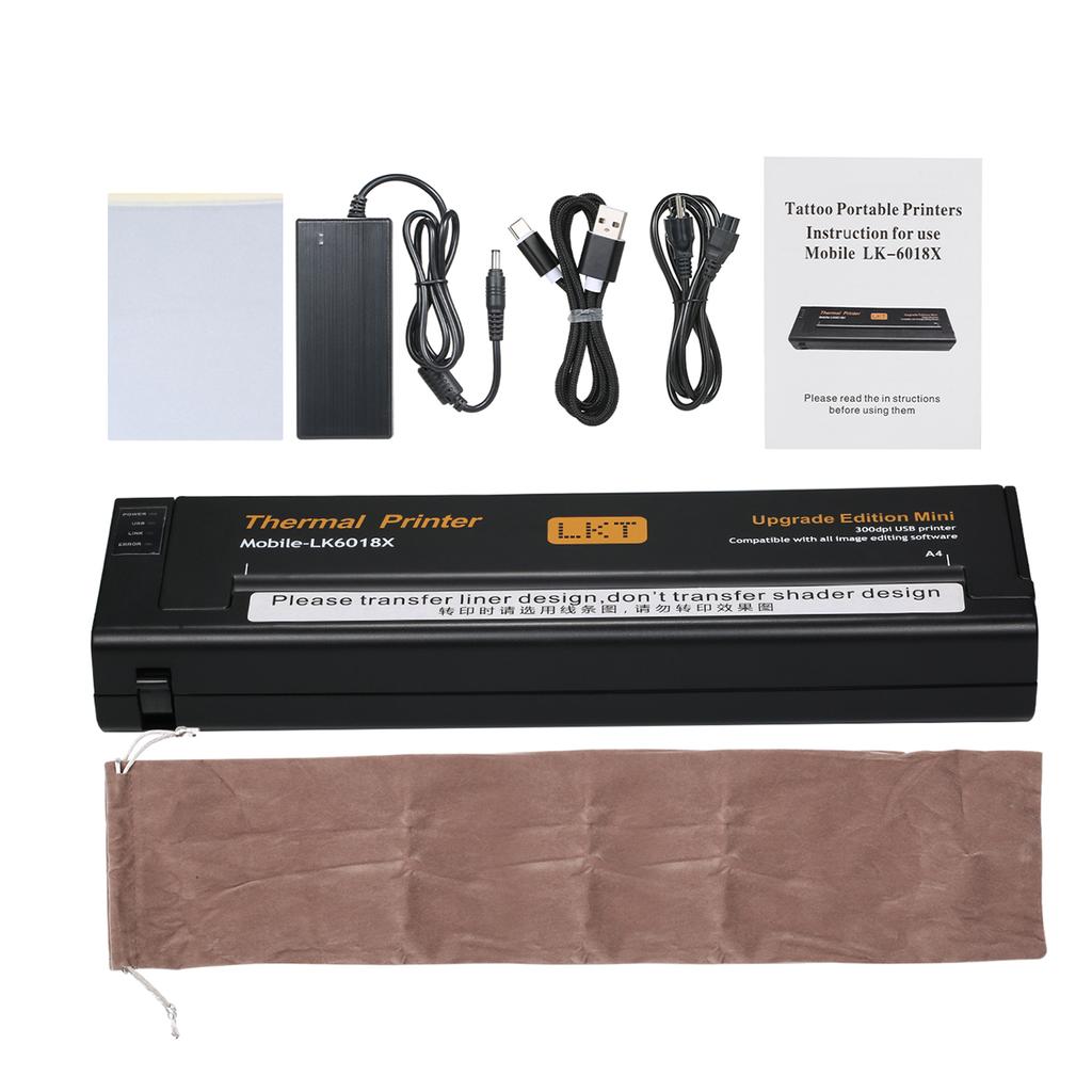 Tattoo Transfer Stencil Machine Printer Drawing Thermal Stencil Maker Copier Line Drawing Printing