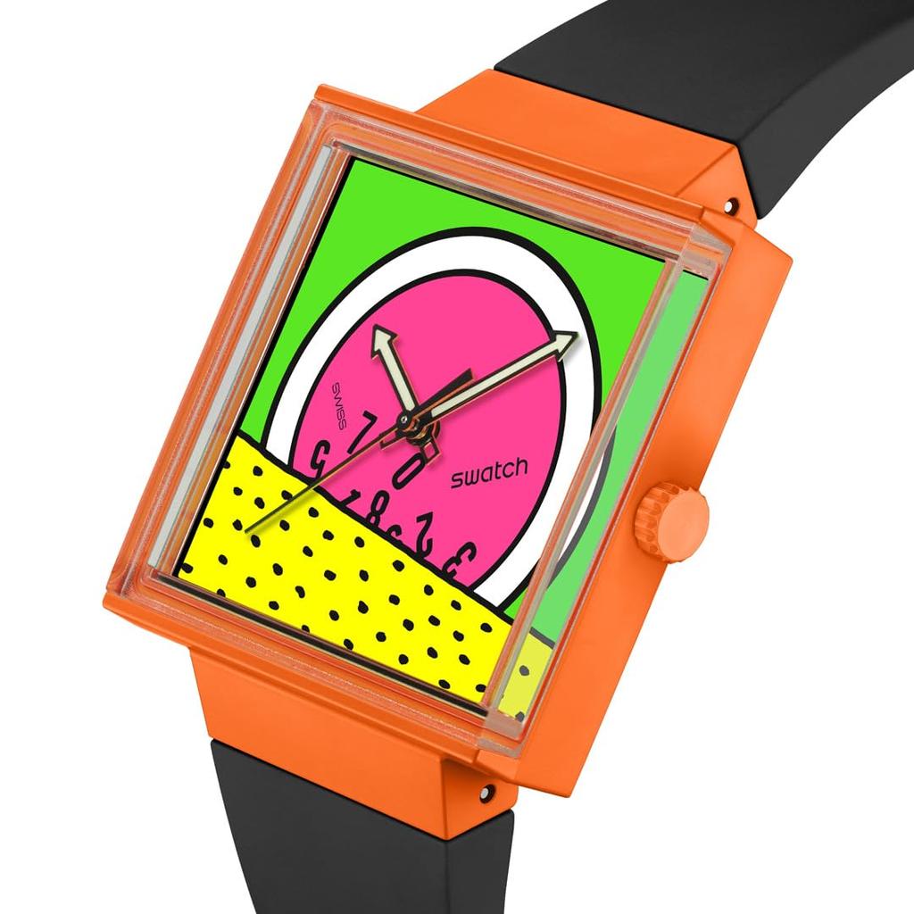 Наручные часы Swatch BREAK TIME SO34Z101, Черные