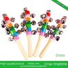 Colorful Wooden Baby Rattle & Puzzle Toy (0-3 Years)